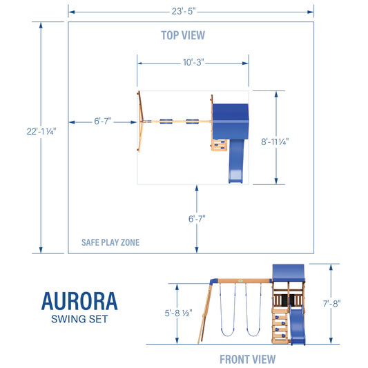 Aurora Swing Set